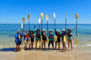 Women want adventure kayaking