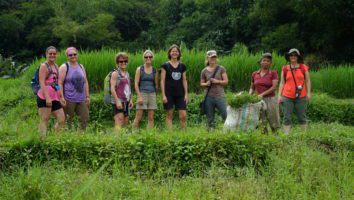 Group of women in Bali - Roots Journeys