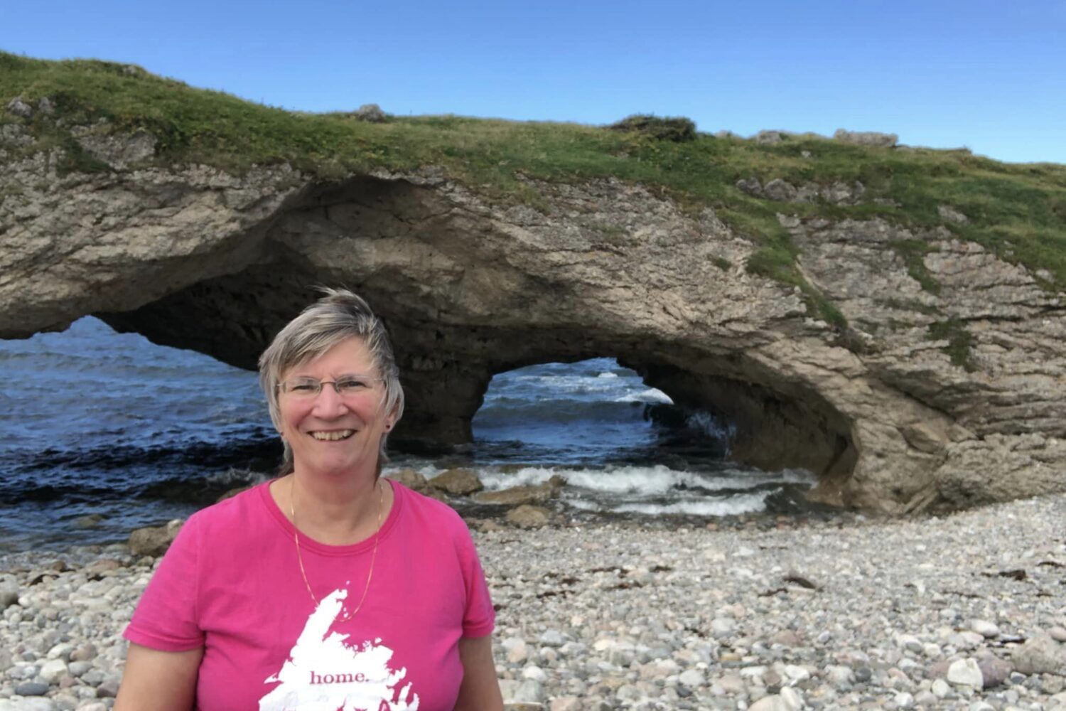 Sheila in Newfoundland - Women Over 50 Tours Newfoundland