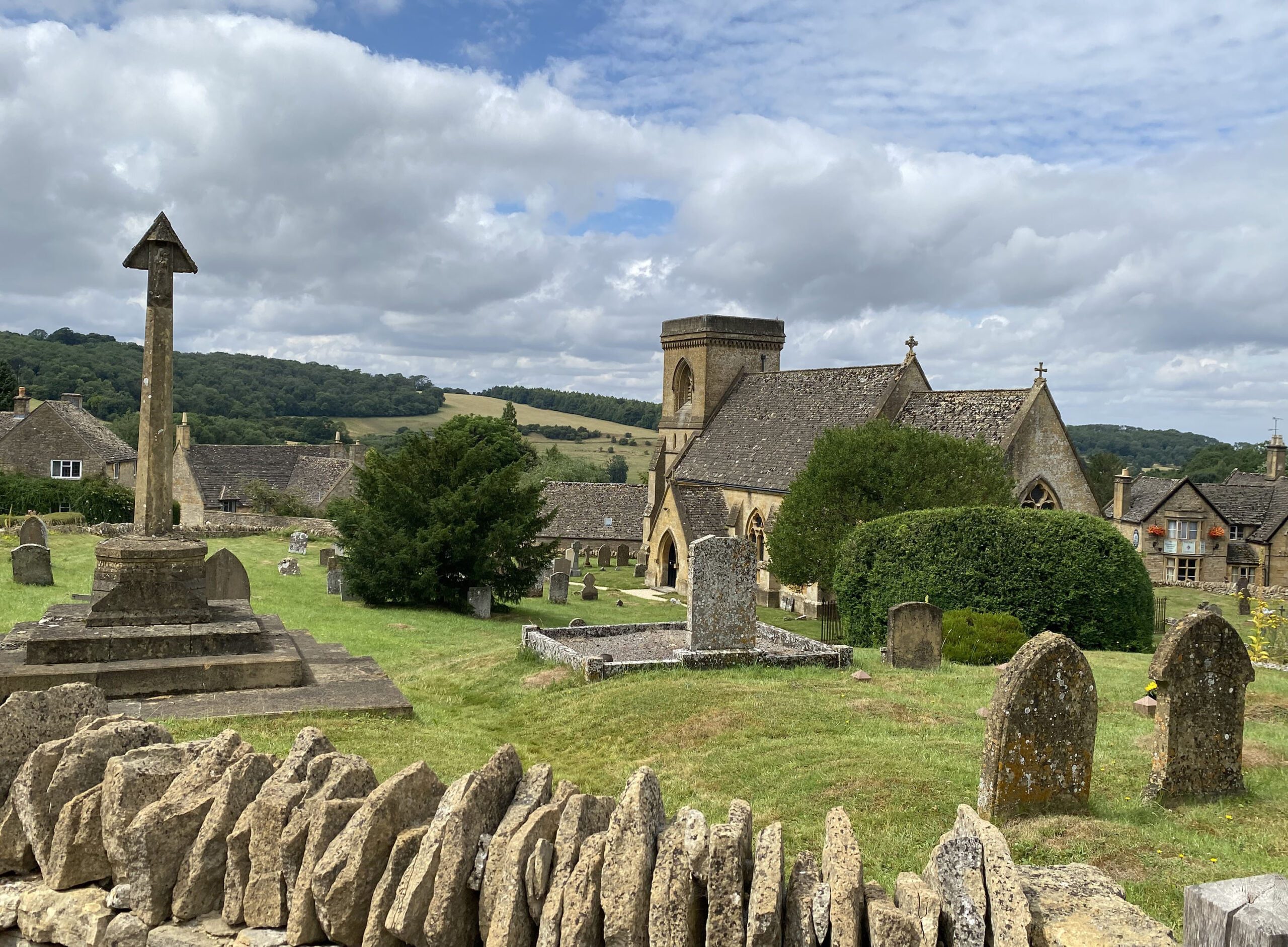 The manicured grounds of a Cotswold church. The Cotswold Experience Women Only European Experiences