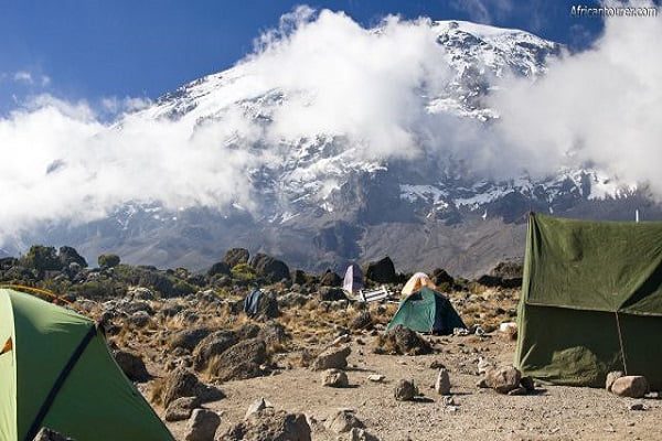 Camp on Kilimanjaro, Tanzania - Sista Safari