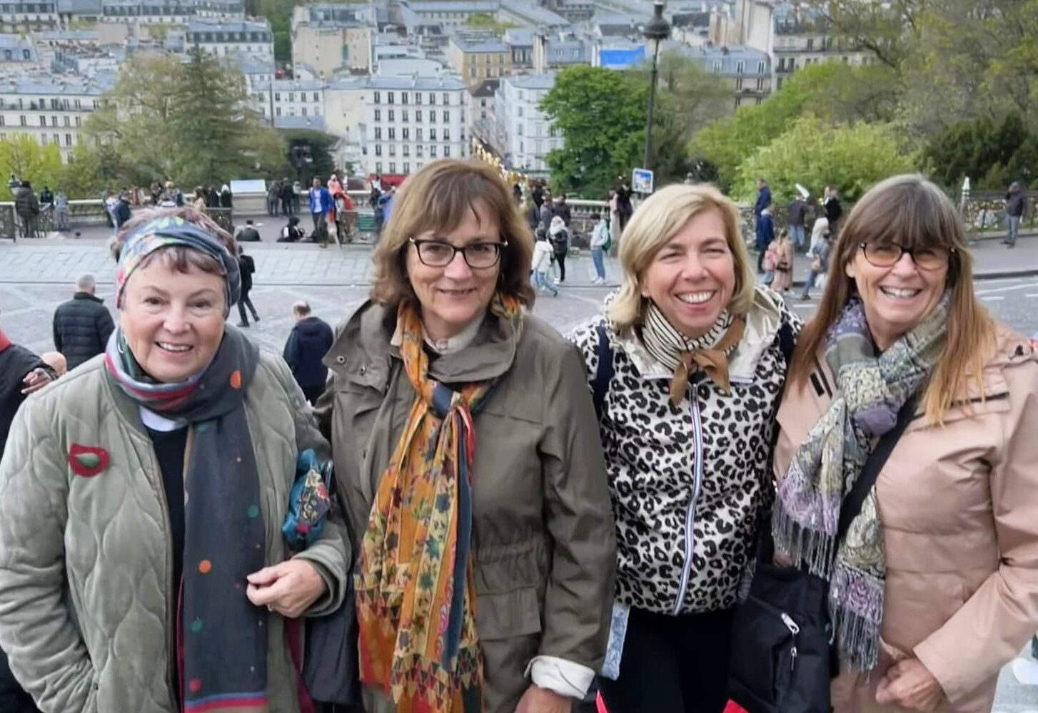 A group of women enjoying a day together in Paris - The Paris Experience