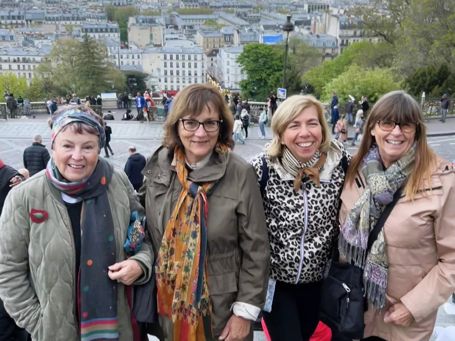 A group of women enjoying a day together in Paris - The Paris Experience