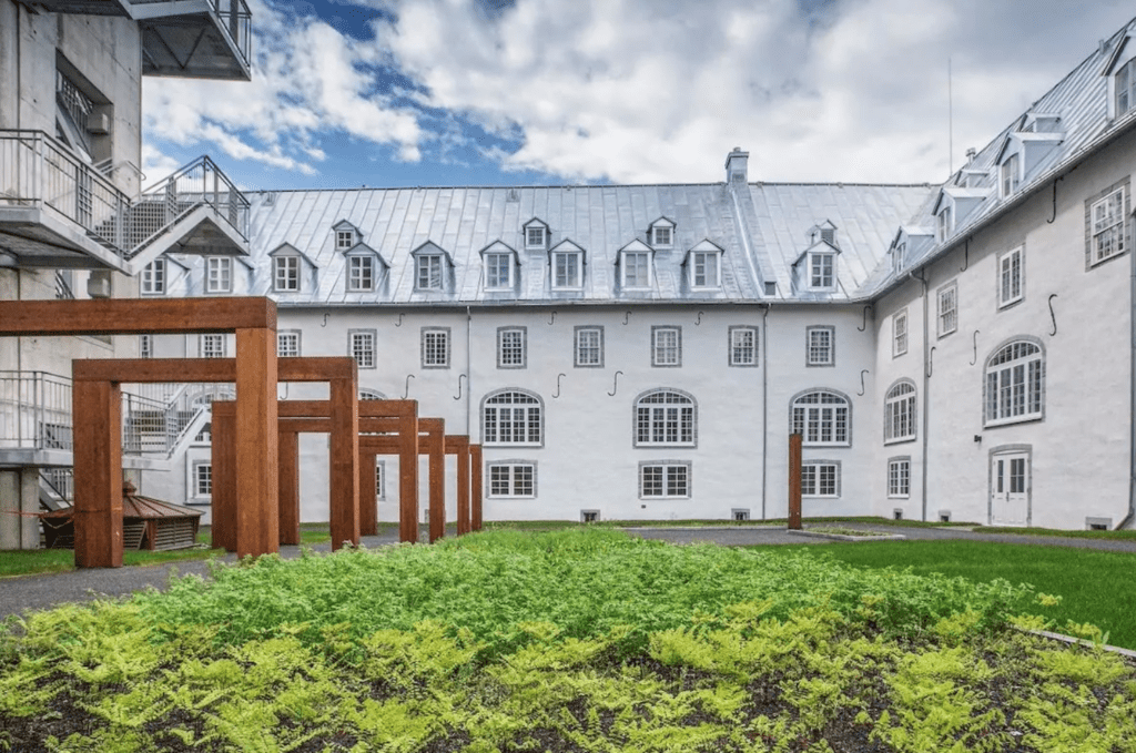 Les Monastere des Augstines is a traditional monastery-turned-wellness retreat in the heart of Quebec City.