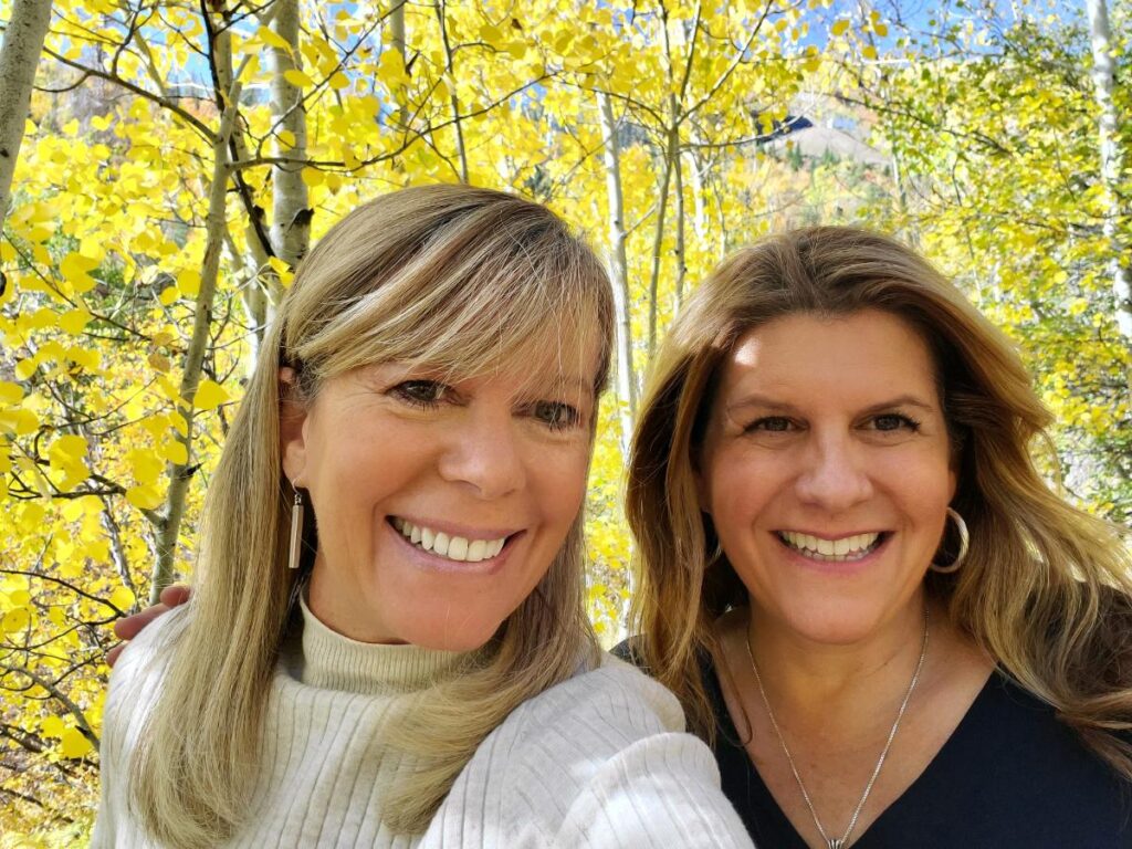 Heather Lee and Monica Ramunda from Wellness and Wisdom Journeys