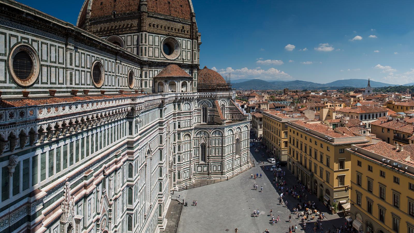 63 / 5,000 View from the heights of the Cathedral of Santa Maria del Fiore