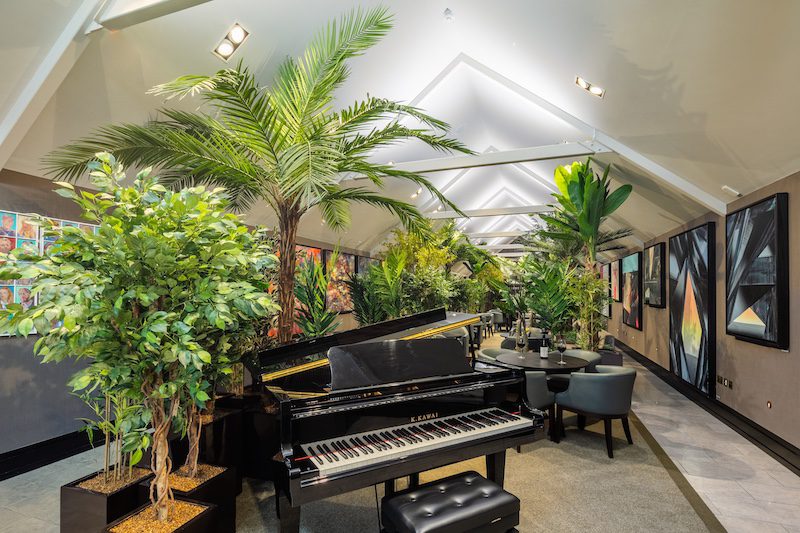 Oriel Lounge at Twr y Felin Hotel