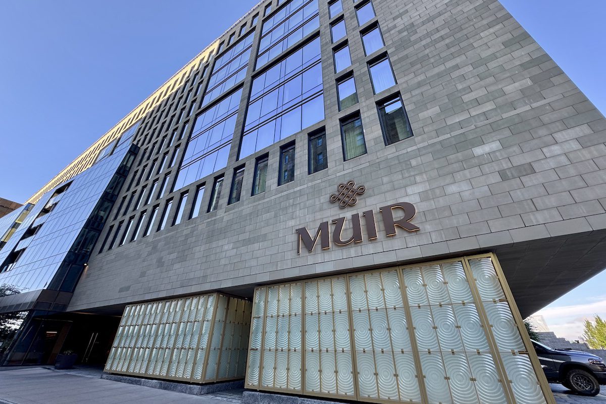 Streetside view of the Muir in downtown Halifax
