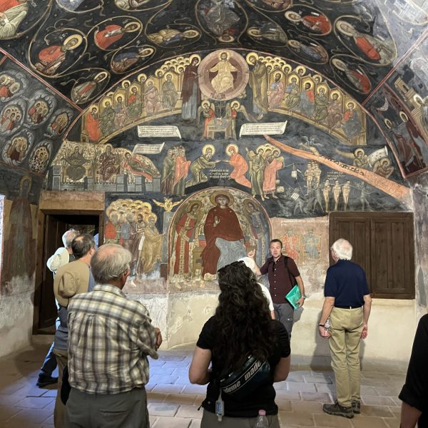 A captivating view of the historic Bachkovo Monastery a stop of our tour Bulgaria: The Land of History