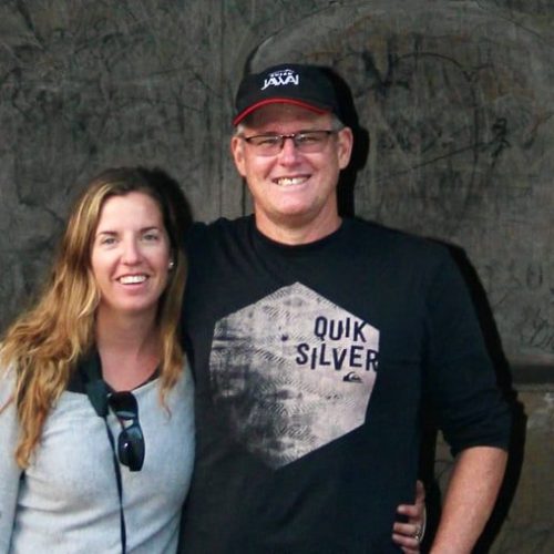 Intent on Safari Laura and Colin Simpson