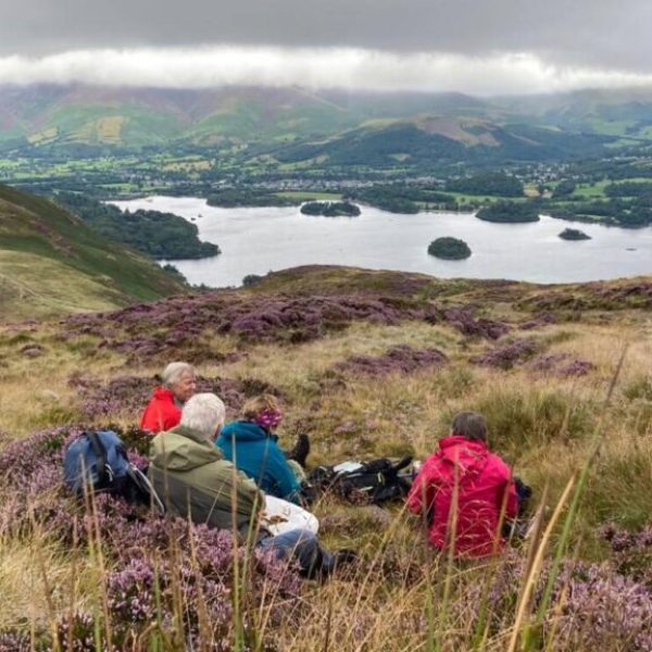 A group of women overlooking the Lake District - Glorious Glaramara - WalkingWomen