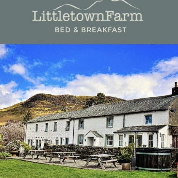 An outerview of the Little Town Guest House in Keswick, England - recommended by a JourneyWoman reader as a safe place for women to stay.