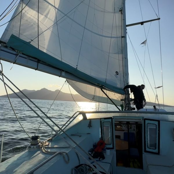 Afternoon aboard the boat sailing through the Hebridean islands - Hebrides Autumn and Sailing Adventure