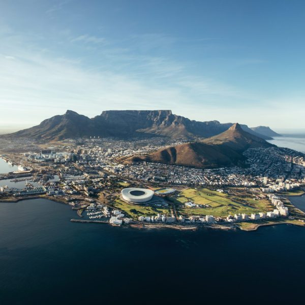 A view of Cape Town from the Coast to illustrate Cape Town and Beyond, a women-only tour with The Adventurous Ewe