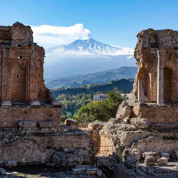 Amphitheater of Taormina - Southern Italy & Sicily - Trafalgar