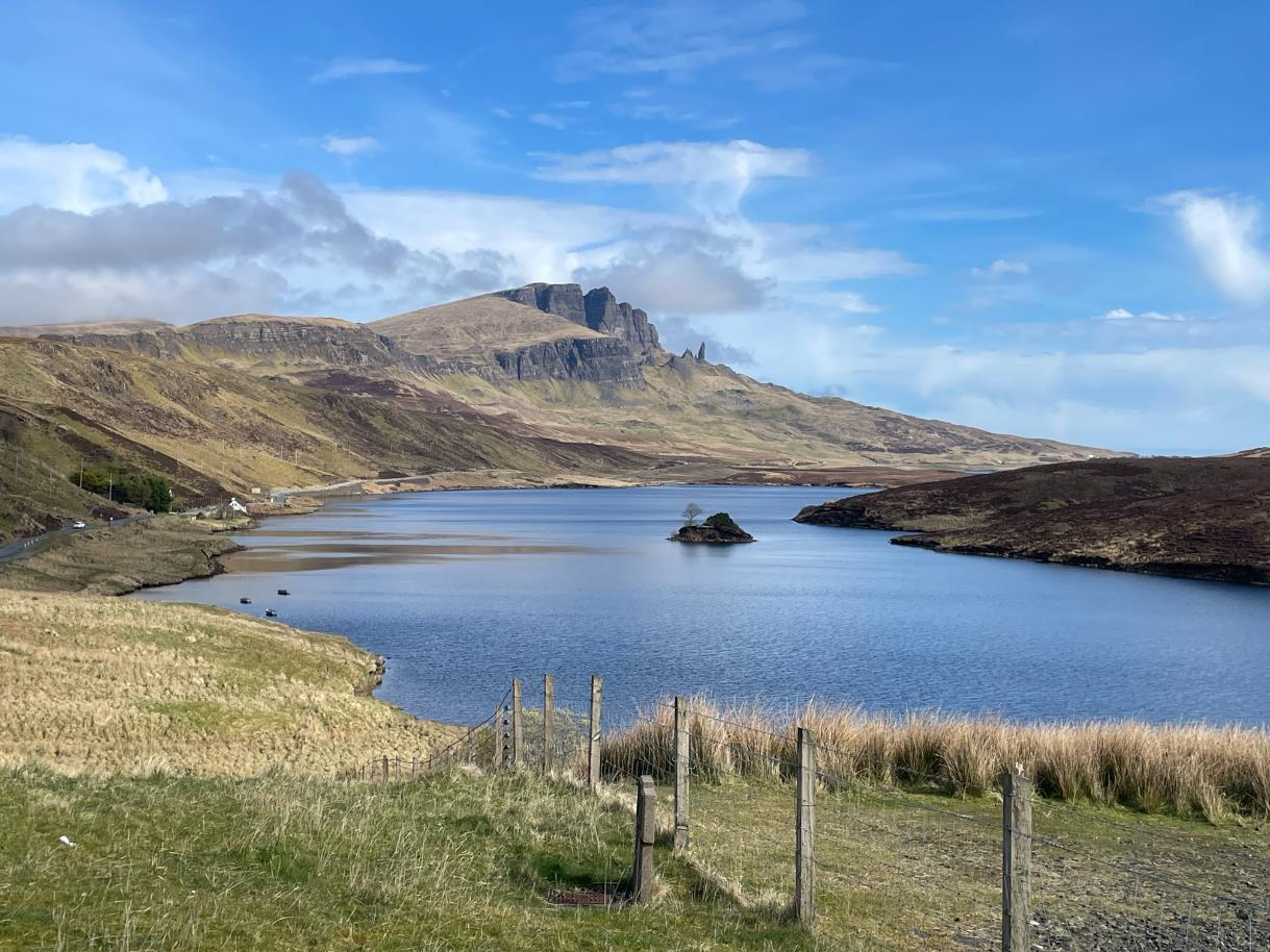 Photo of a landscape of the Isle of Skye - Isle of Skye Textile Experience