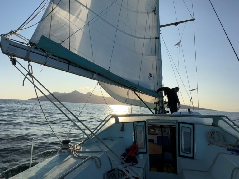 Afternoon aboard the boat sailing through the Hebridean islands - Hebrides Autumn and Sailing Adventure