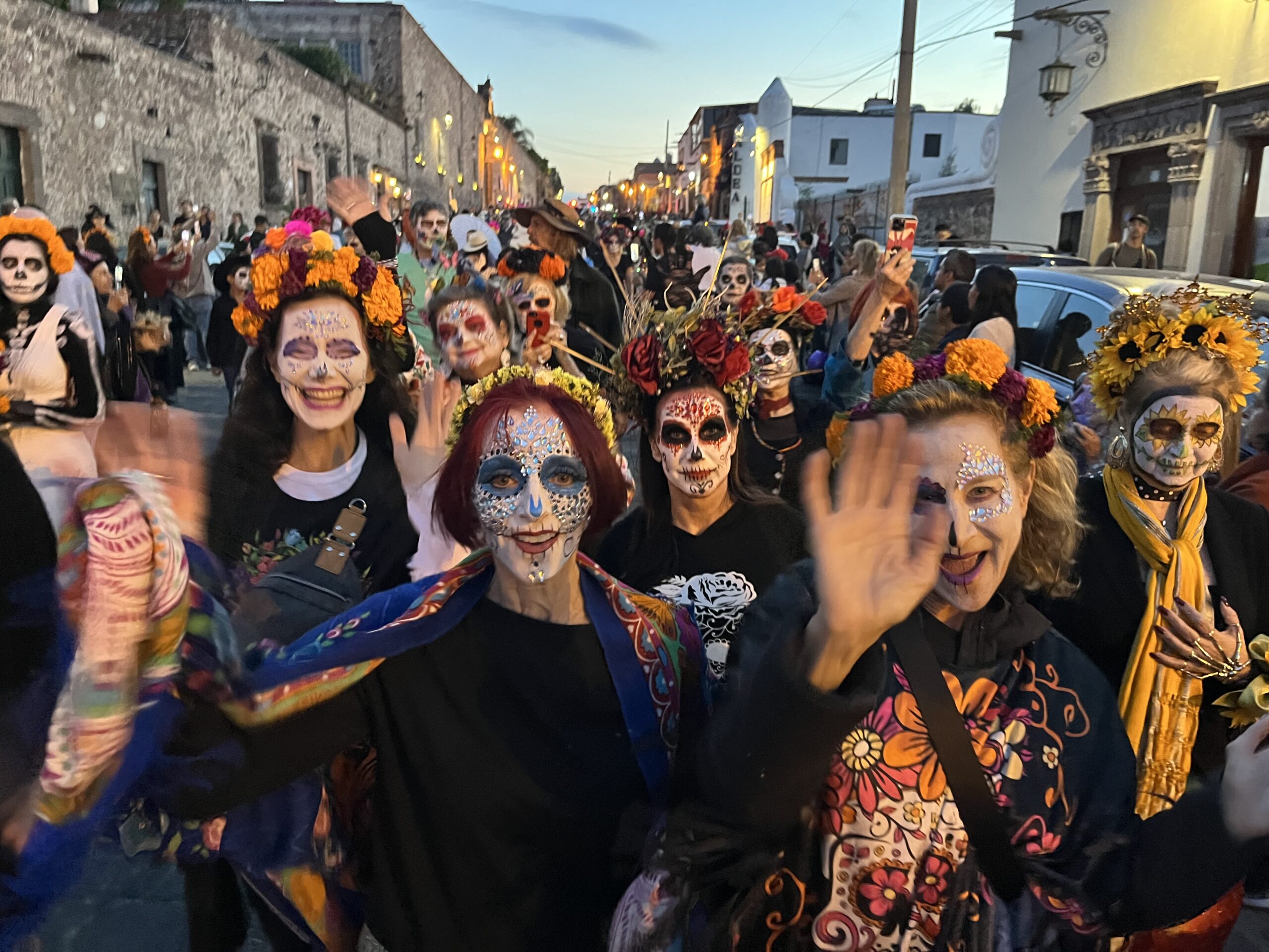A group of women during Day of the Death celebration - Deluxe Dia de los Muertos - NextTribe
