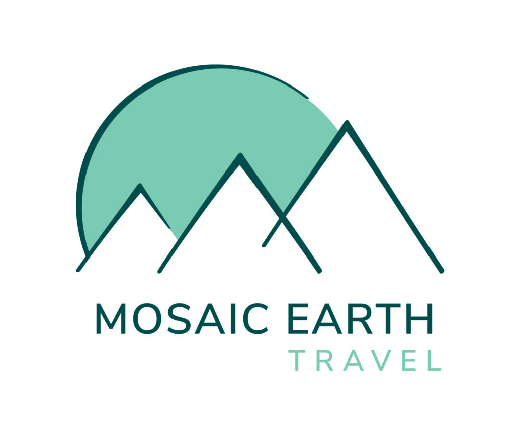 Mosaic Earth Travel Logo