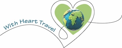 With Heart Travel company logo