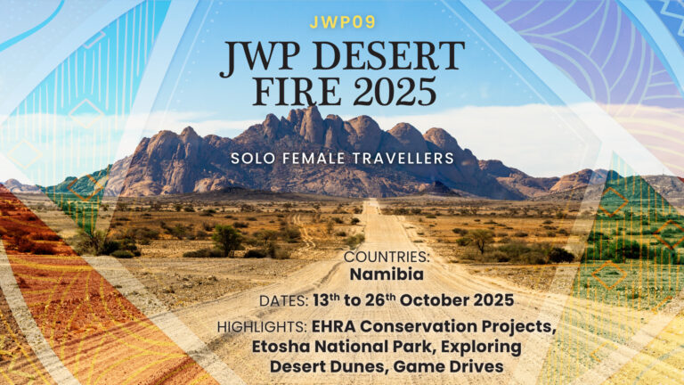 South Africa: Journeys With Purpose Desert Fire 2025