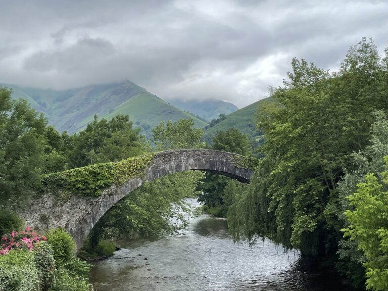 The oldest Basque bridge - The Camino - Delicious Expeditions